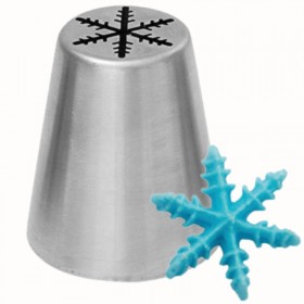 Накрайник снежинка